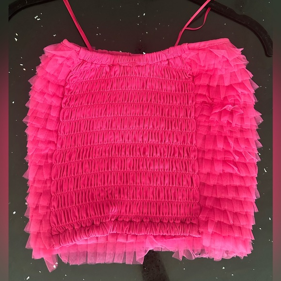 Urban Outfitters Tube Top - XS Hot Pink - Picture 4 of 6